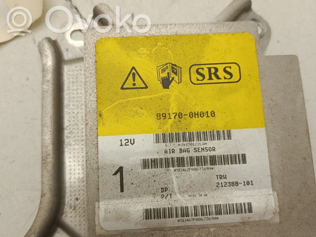 Citroen C1 Airbag control unit/module 