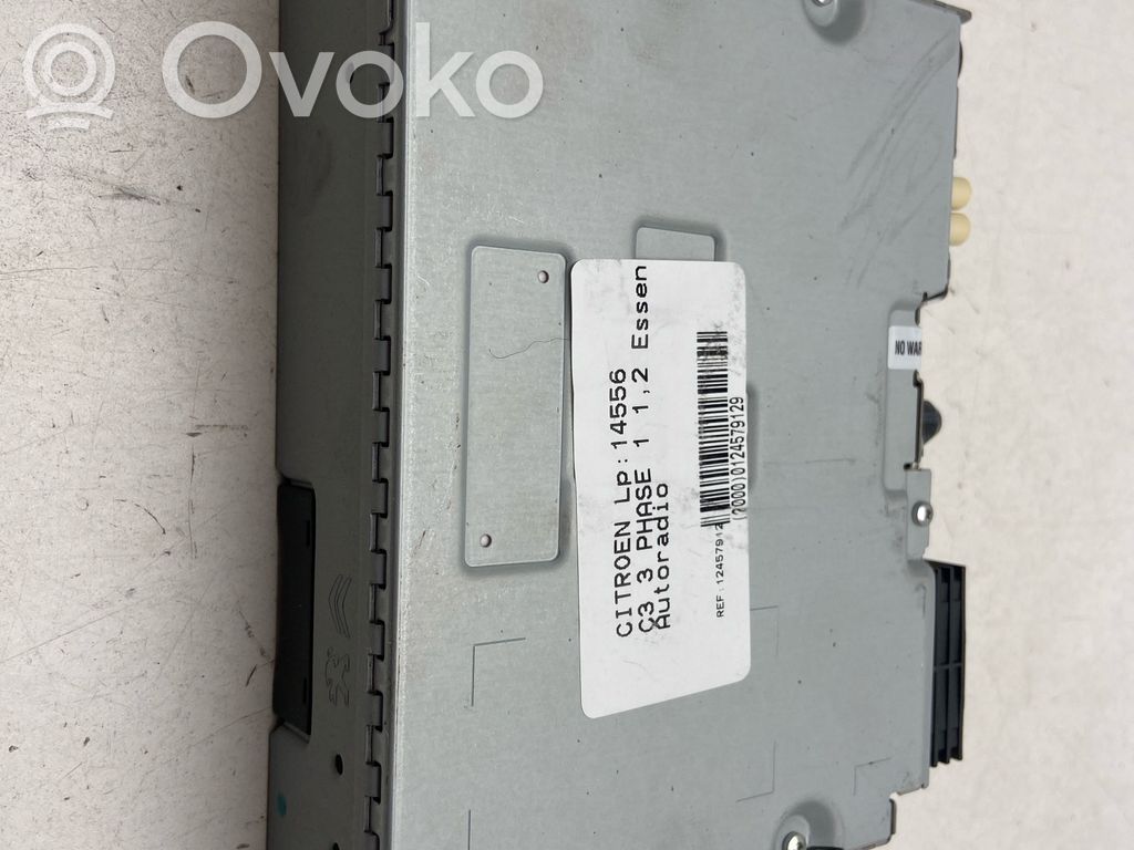 Citroen C3 Radio / CD/DVD atskaņotājs / navigācija 