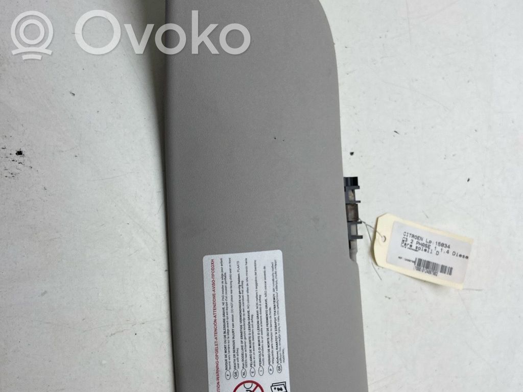 Citroen C3 Sun visor 