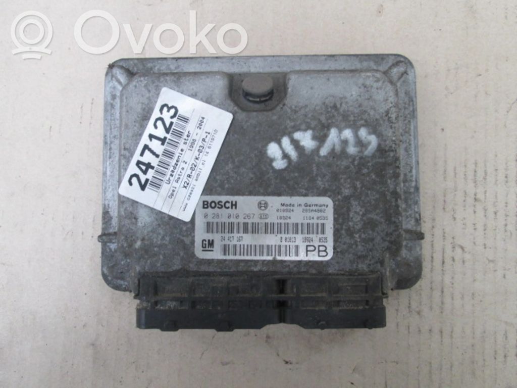 Opel Astra G Engine control unit/module ECU 