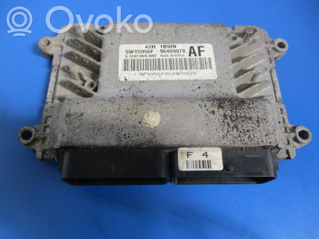 Engine control unit/module ECU   96469978AF,96469978AF