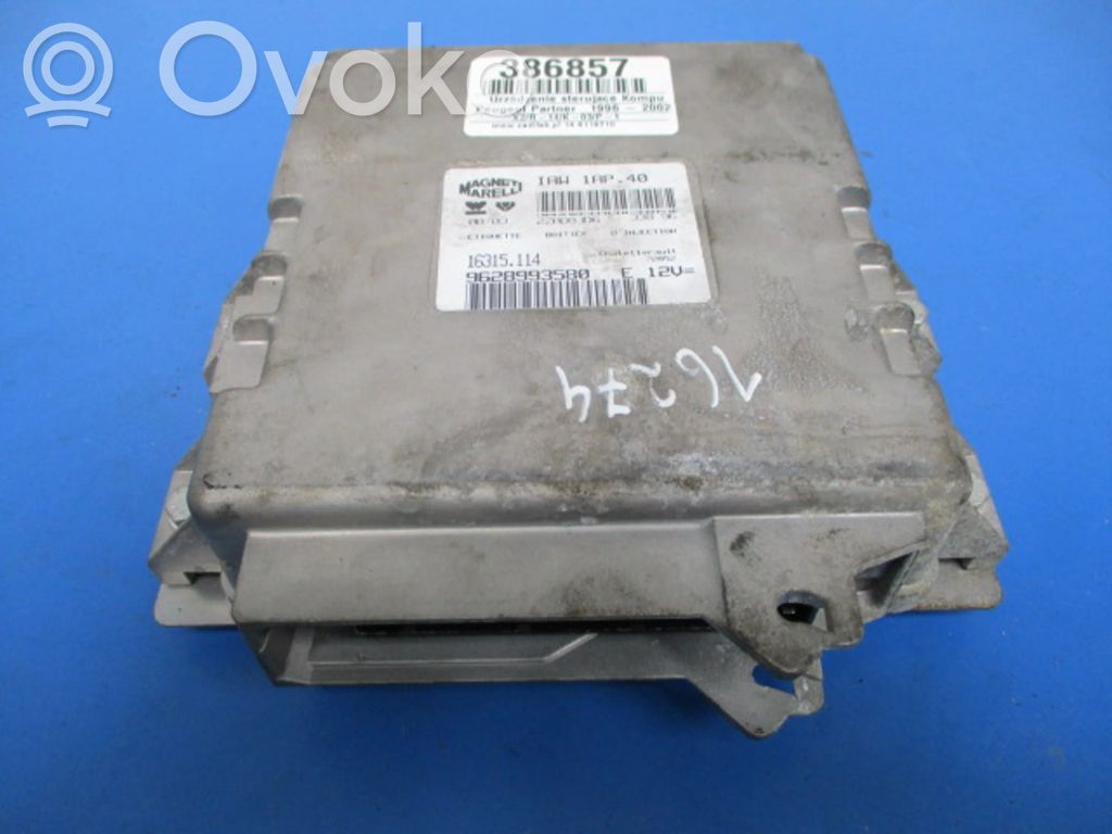 Engine control unit/module ECU   9628993580,9628993580