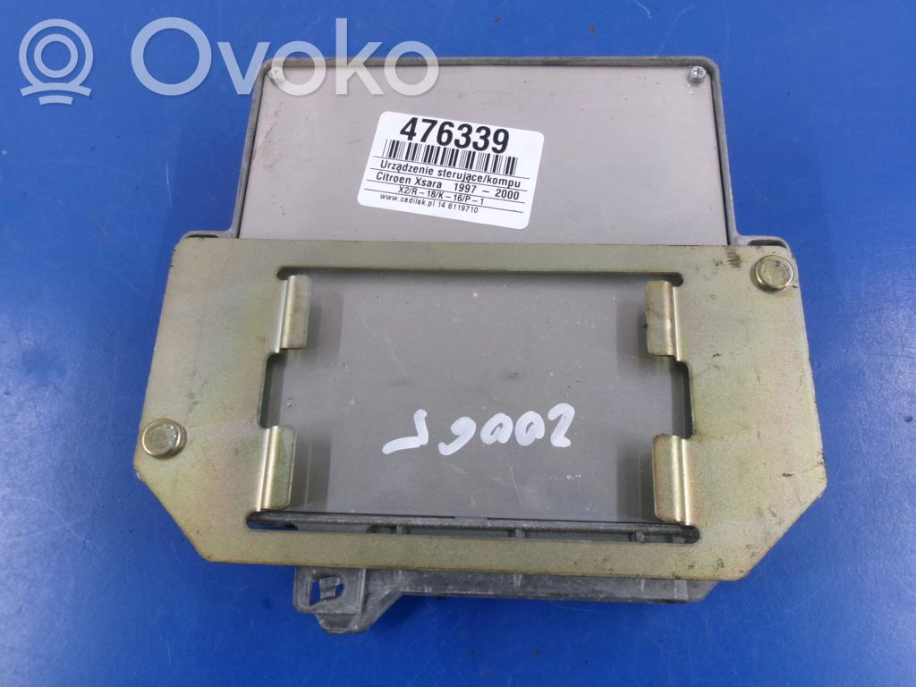 Citroen Xsara Picasso Motorsteuergerät ECU 