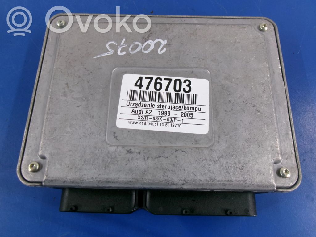 Audi A2 Unidad de control/módulo ECU del motor 