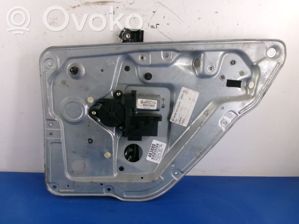 Skoda Fabia Mk1 (6Y) Regulador de puerta trasera con motor 