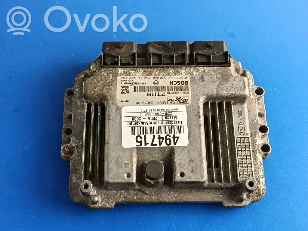 Mazda 3 I Unité de commande, module ECU de moteur 