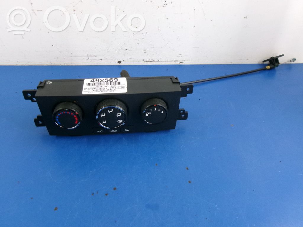 Panel klimatyzacji   96820193,96820193