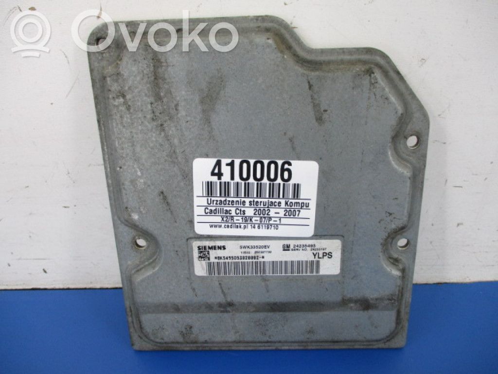 Engine control unit/module ECU   24235495,24235495