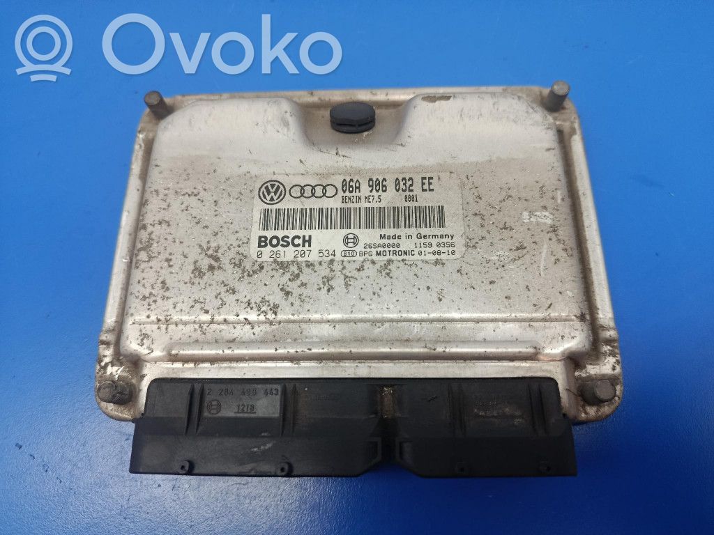 Audi A3 S3 8L Unité de commande, module ECU de moteur 