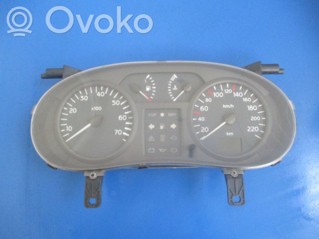 Renault Clio III Speedometer (instrument cluster) 