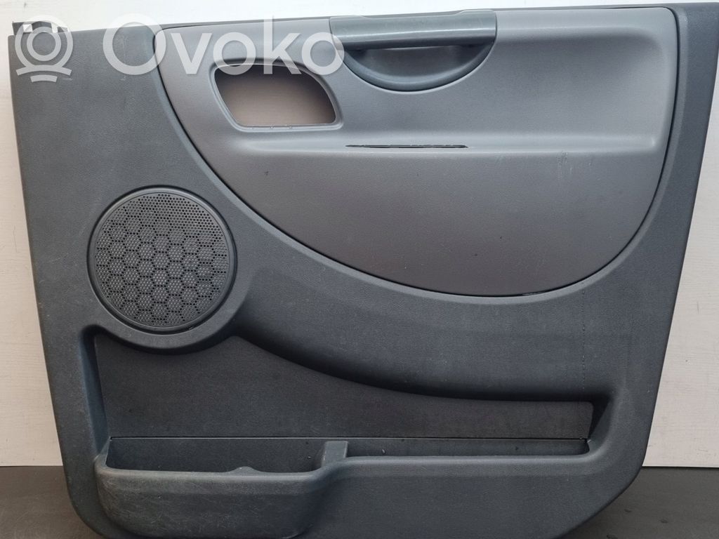 Front door card panel trim