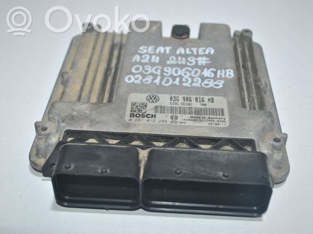 Seat Altea Engine control unit/module 