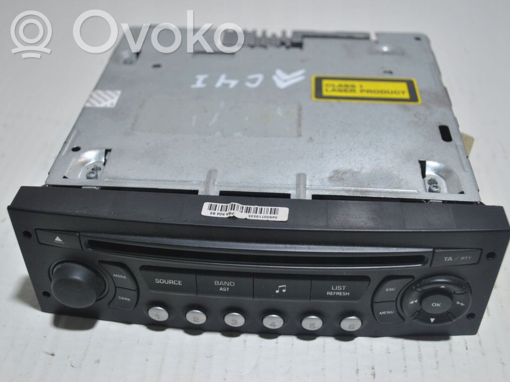 Citroen C4 I Panel / Radioodtwarzacz CD/DVD/GPS 