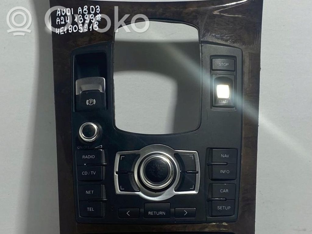 Interruptor de encendido/apagado del motor   4E1905218