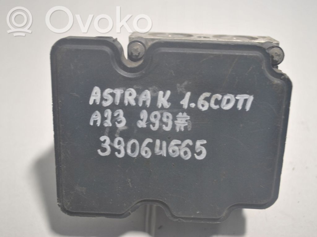 Opel Astra J ABS Pump 