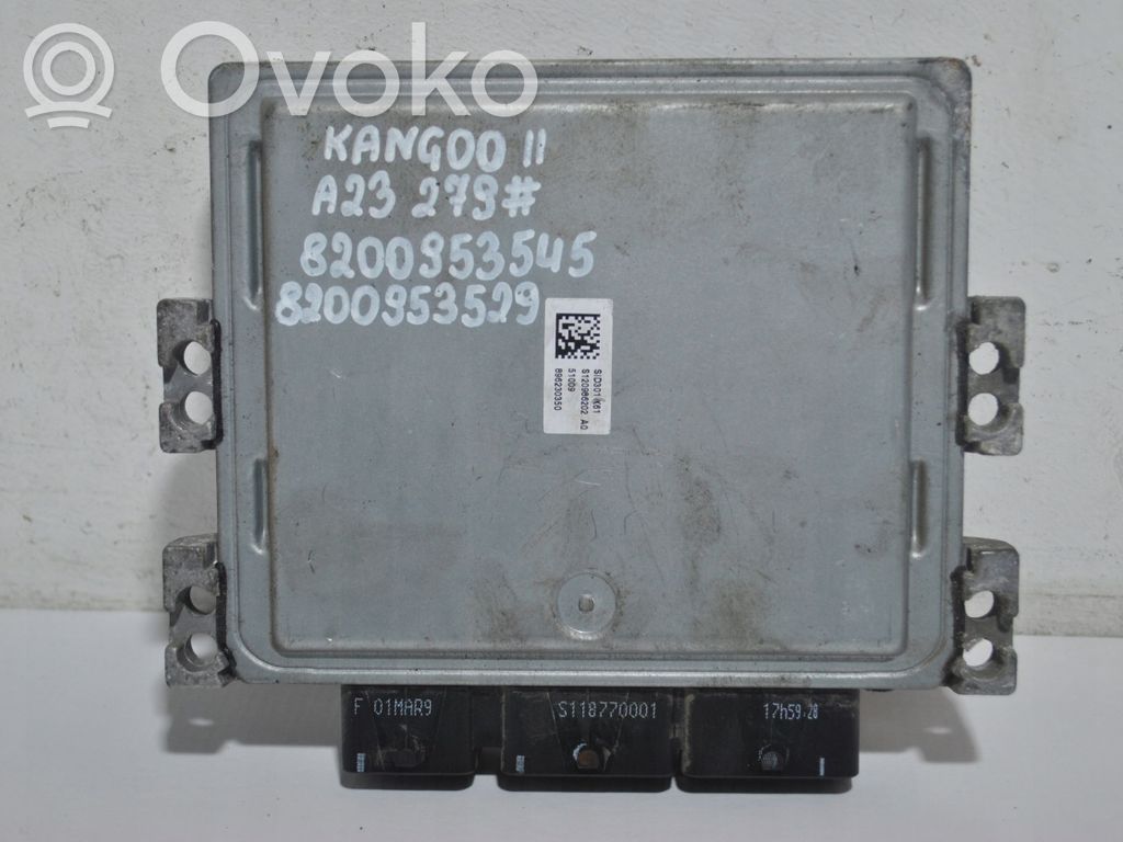 Renault Kangoo II Engine control unit/module 