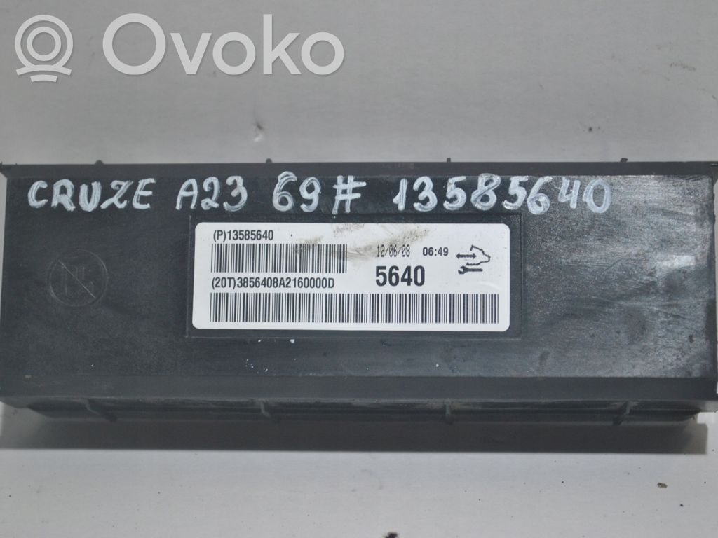 Chevrolet Cruze Engine control unit/module ECU 