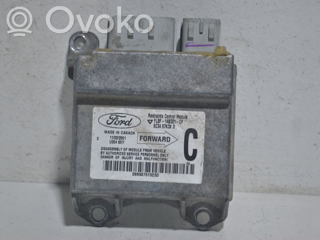 Mazda Tribute Airbag control unit/module 