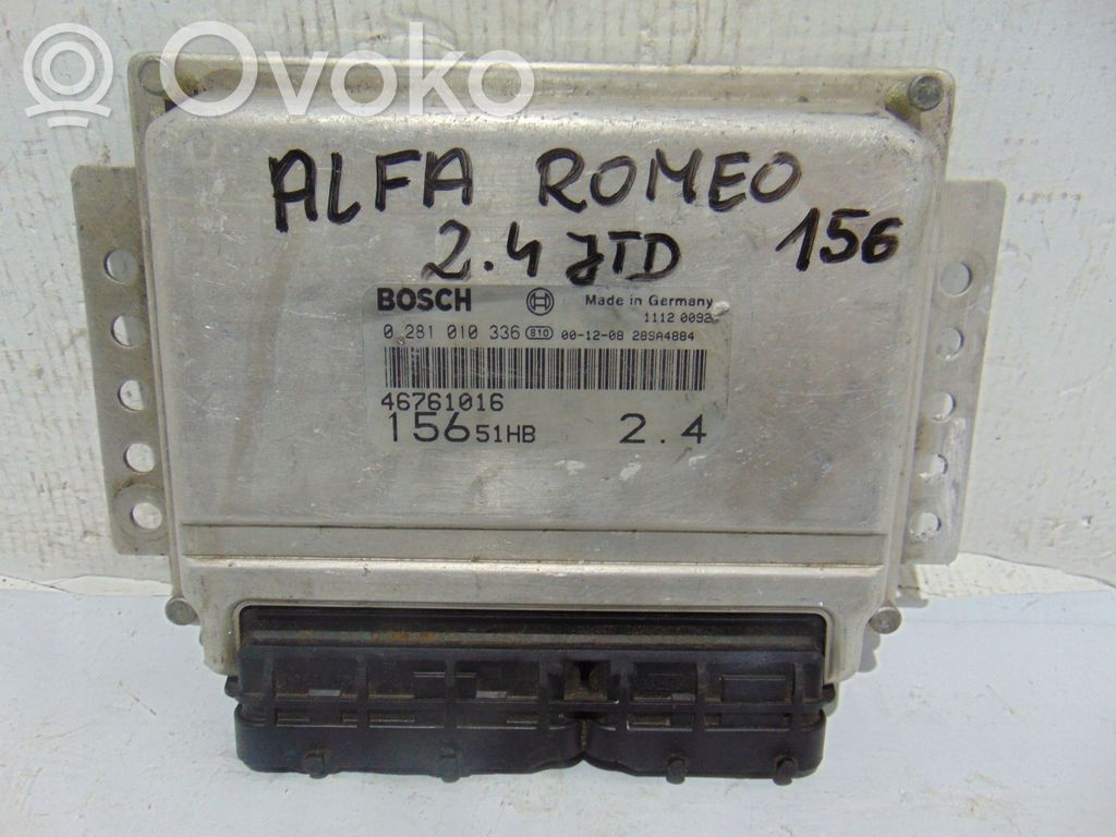 Alfa Romeo 156 Engine control unit/module 
