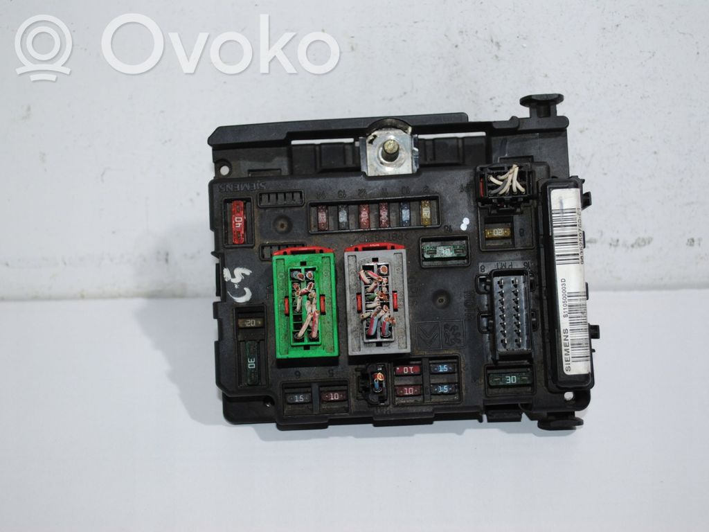 Citroen C4 I Picasso Módulo de fusible 