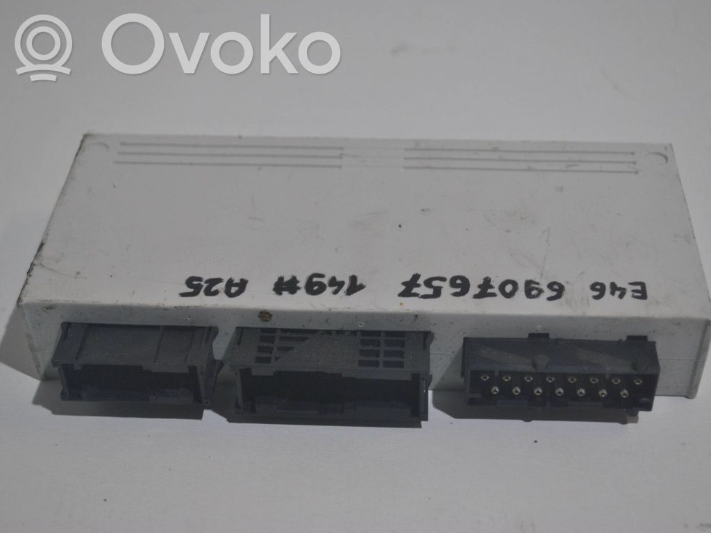 BMW 3 E46 Komforto modulis 