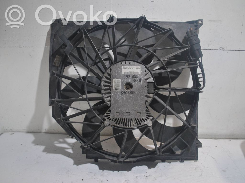 BMW X3 E83 Electric radiator cooling fan 