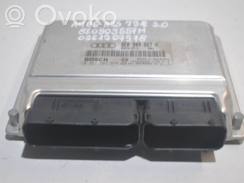 Engine control unit/module   8E0909557H,0261207978,1039S00000