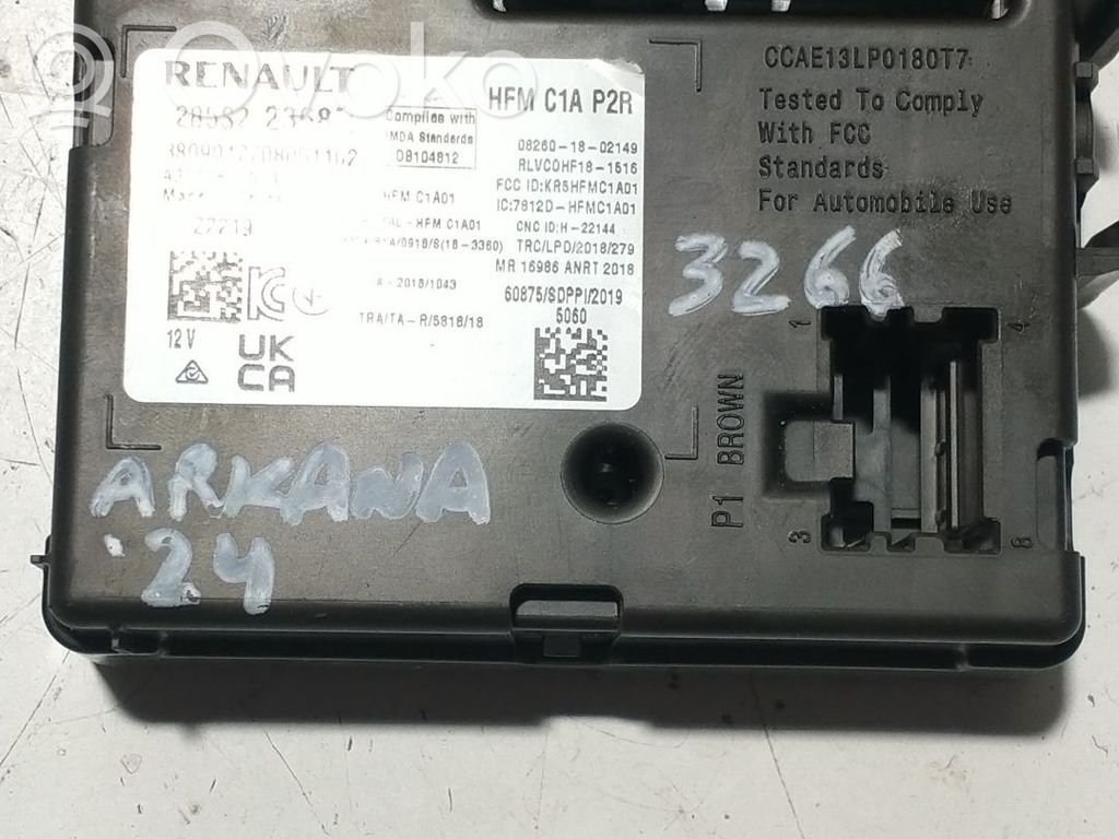 Renault Arkana Citu veidu vadības bloki / moduļi 