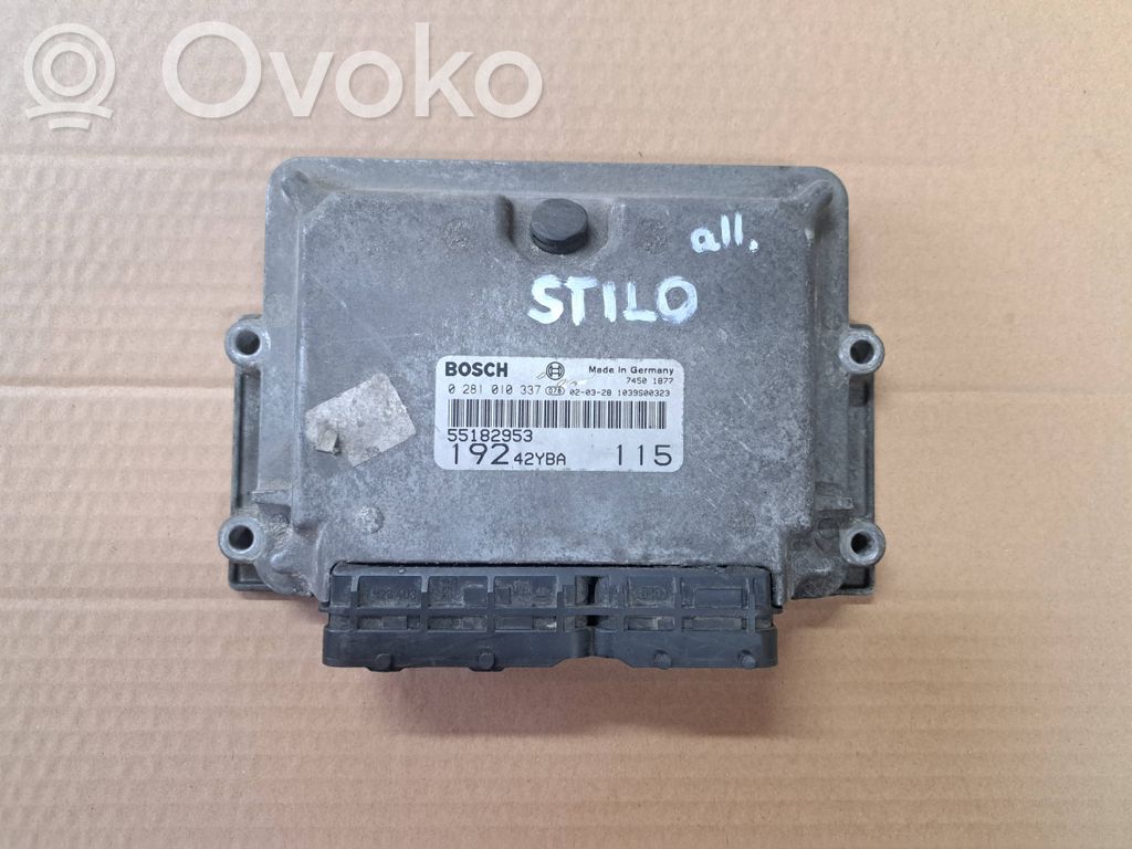 Fiat Stilo Engine control unit/module 