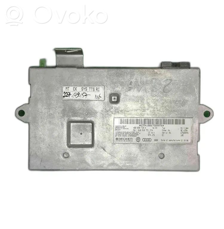 Unidad de control de vídeo   4E0035729A,4L0910731