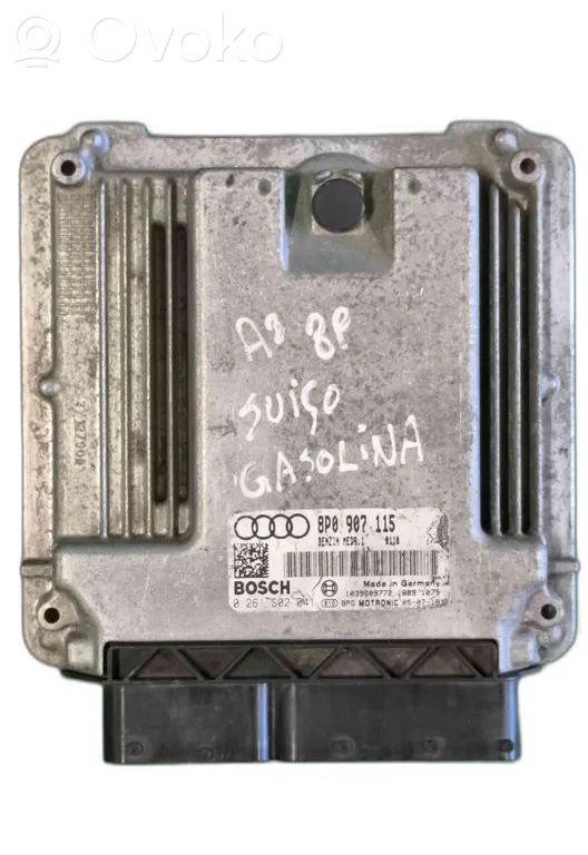 Engine control unit/module ECU   8P0907115,0261S02041