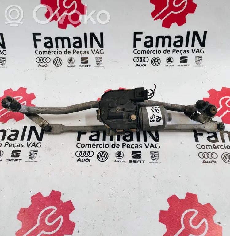 Audi A3 S3 8P Mechanizm i silniczek wycieraczek szyby przedniej / czołowej 