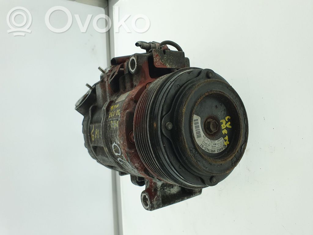 Air conditioning (A/C) compressor (pump)   6SBU14C,4472601851