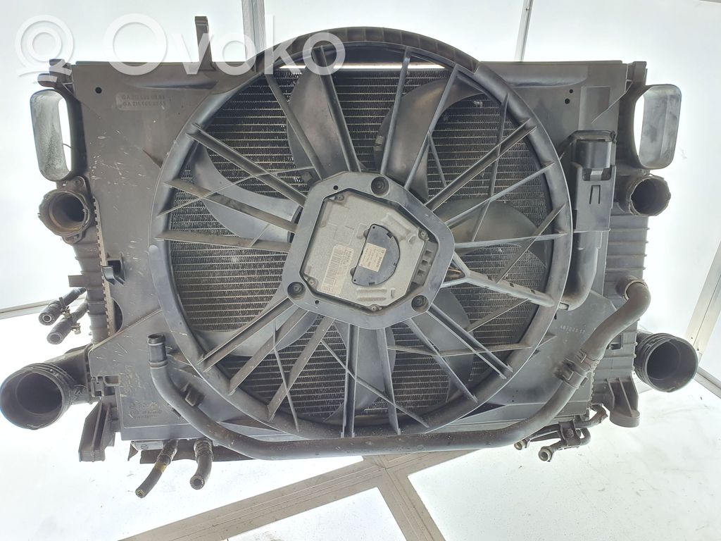 Radiator set   A2115003102,A2115000693