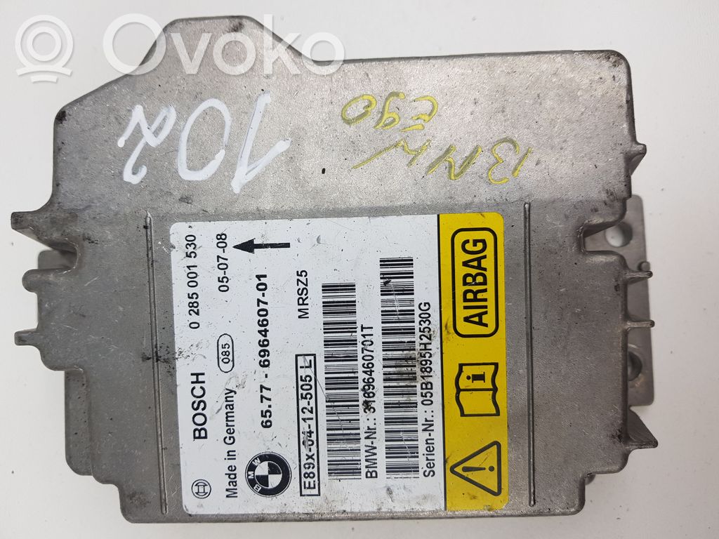 Airbag control unit/module   6577696460701,0285001530,31696460701T