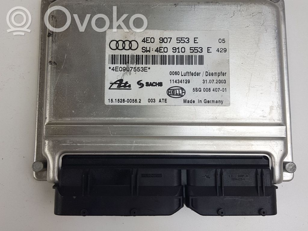 Suspension control unit/module   4E0907553E,4E0910553E