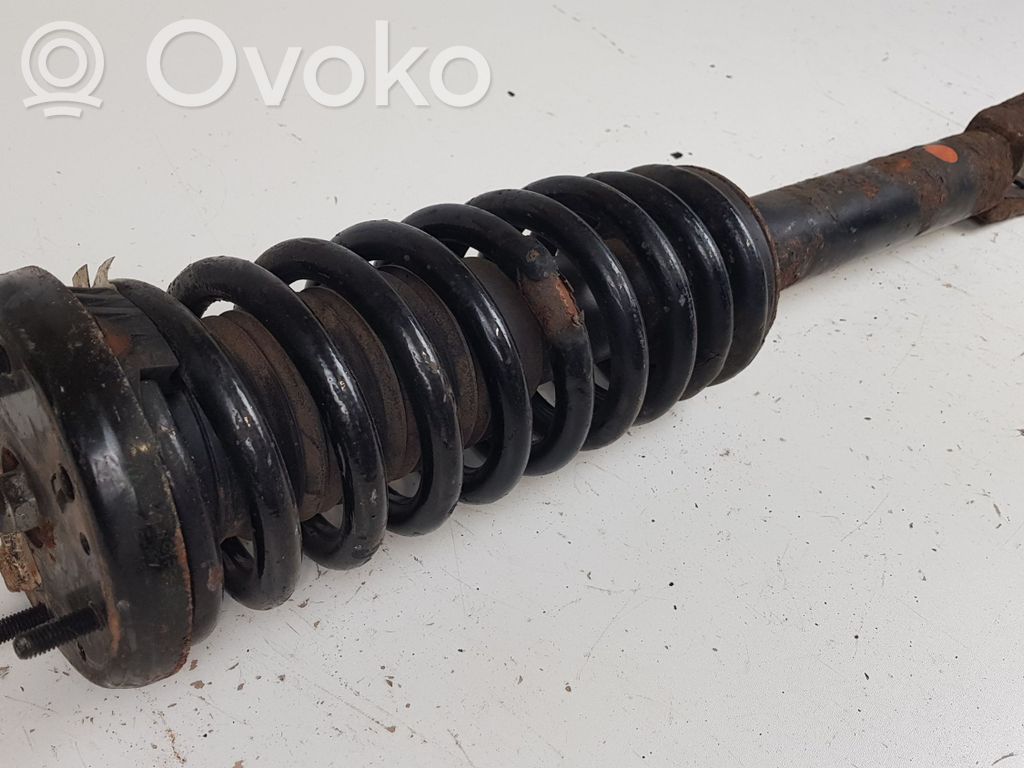 Front shock absorber with coil spring