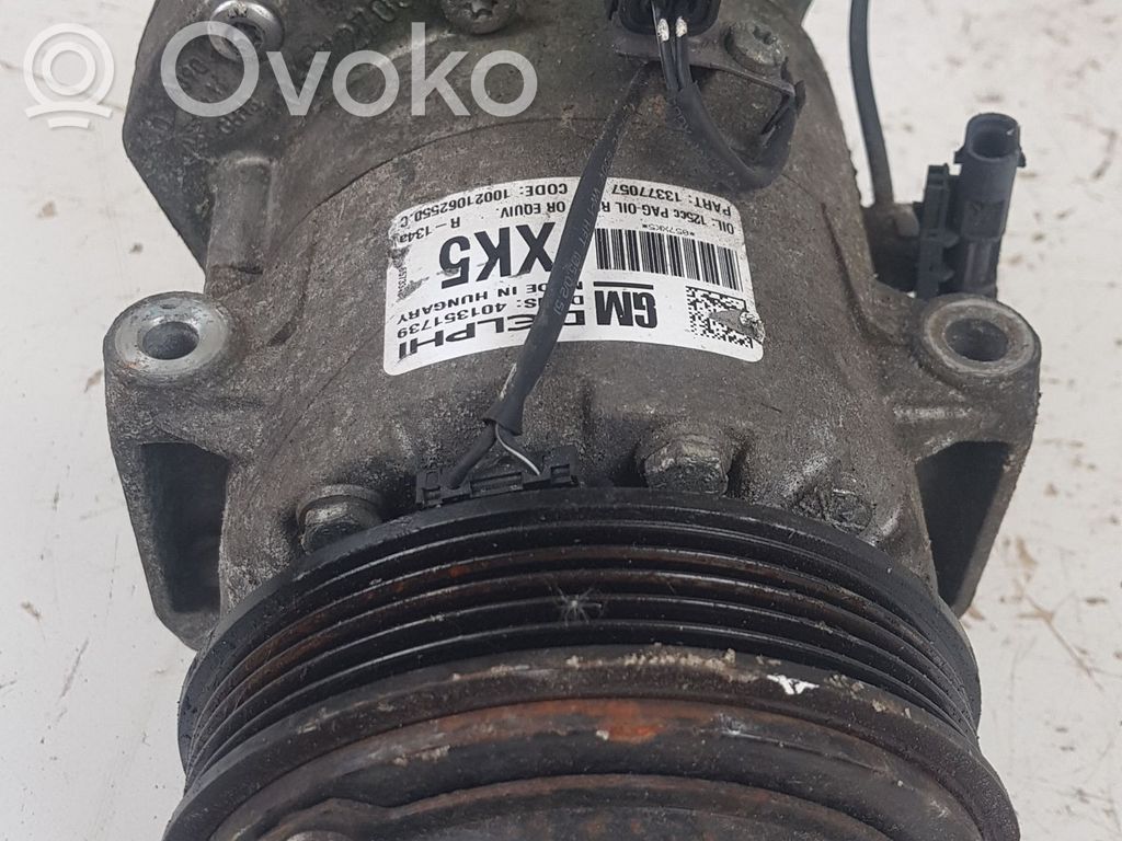 Opel Astra H Air conditioning (A/C) compressor (pump) 
