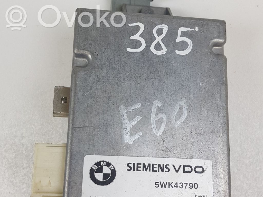 BMW 5 E60 E61 Kameras vadības bloka modulis 
