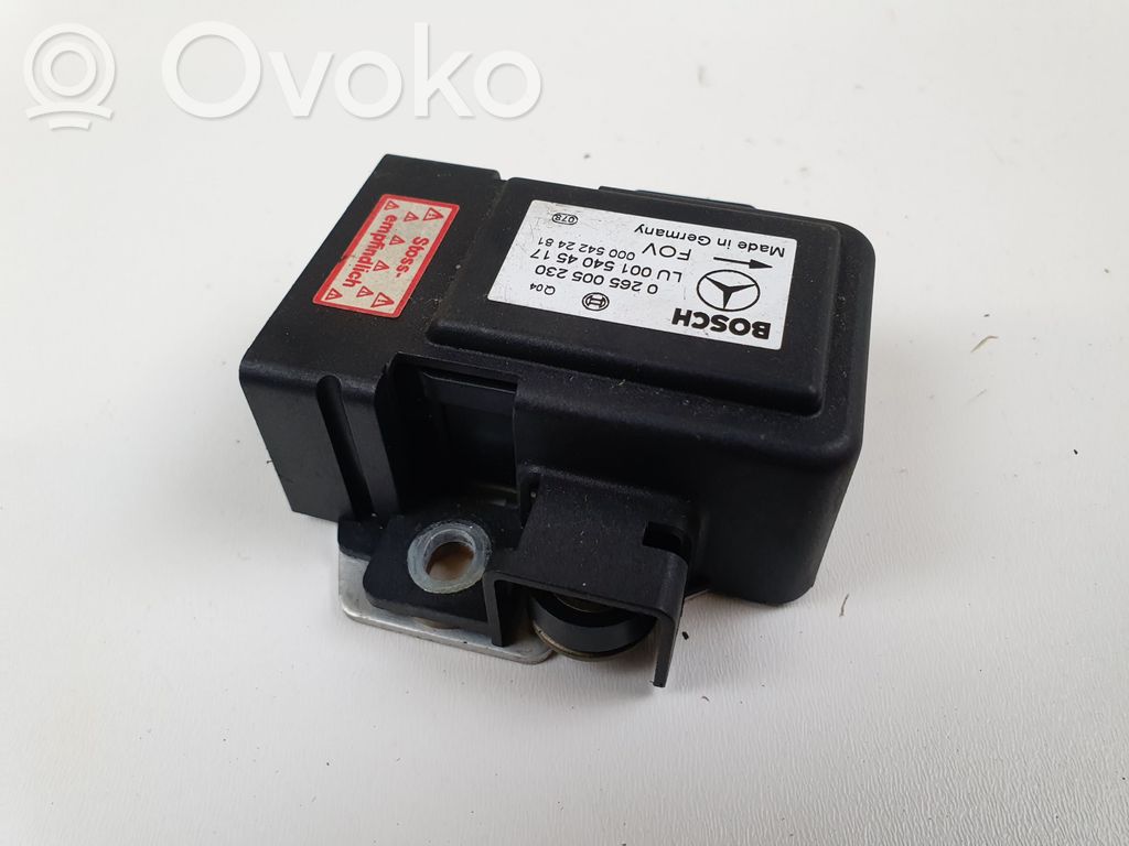 Mercedes-Benz E W210 ESP acceleration yaw rate sensor 