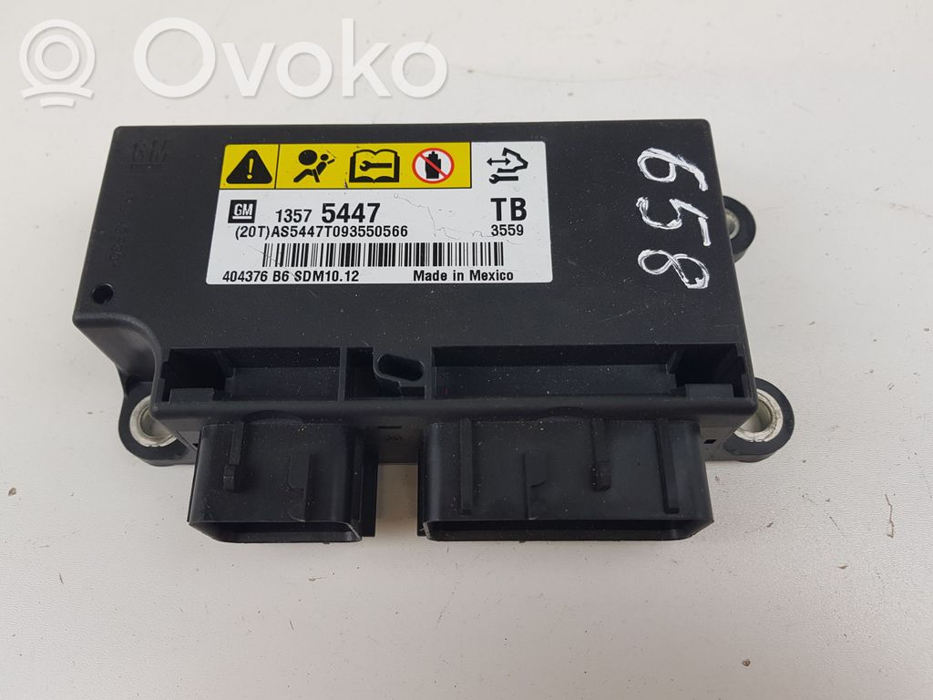 Module de contrôle airbag   13575447,13575447TB
