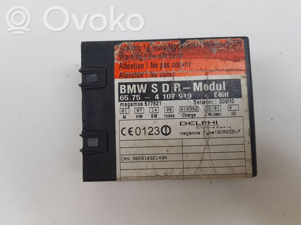BMW 3 E46 Alarm control unit/module 