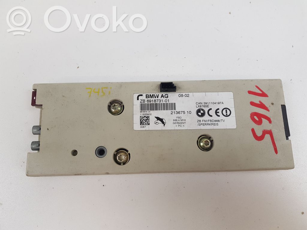 BMW 7 E65 E66 Antenos stiprintuvas 