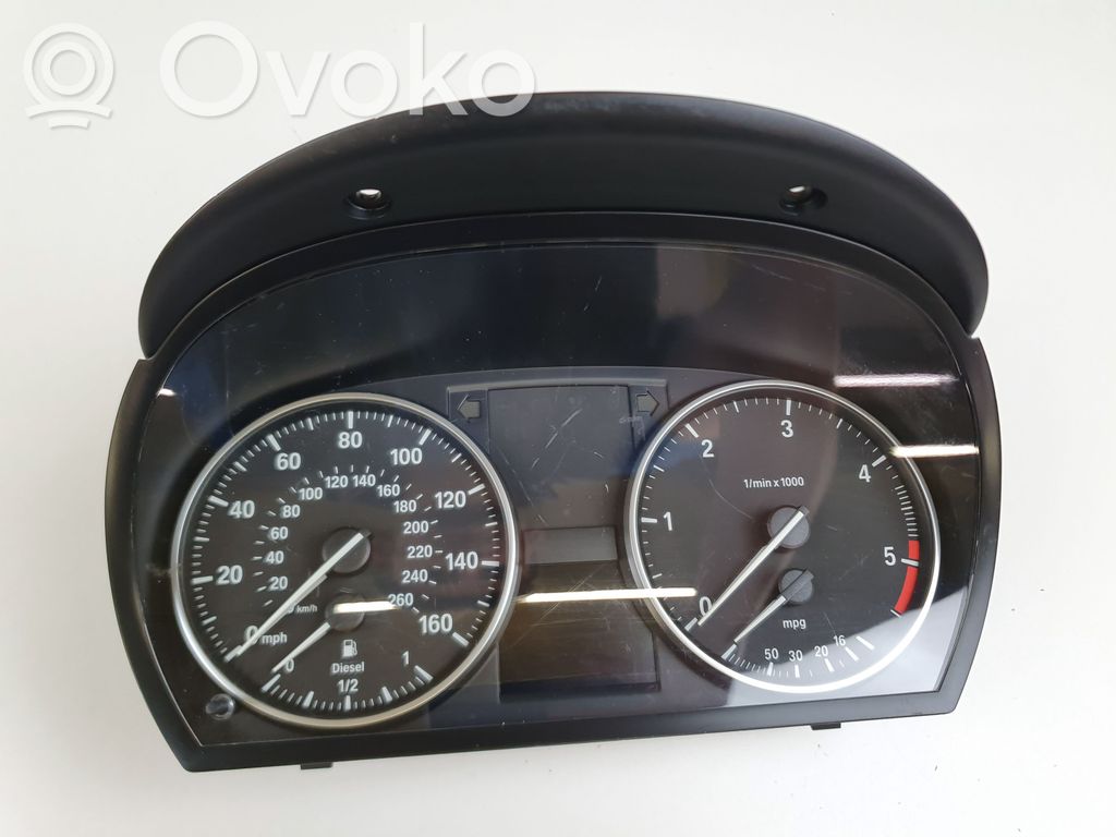 BMW 3 E90 E91 Speedometer (instrument cluster) 