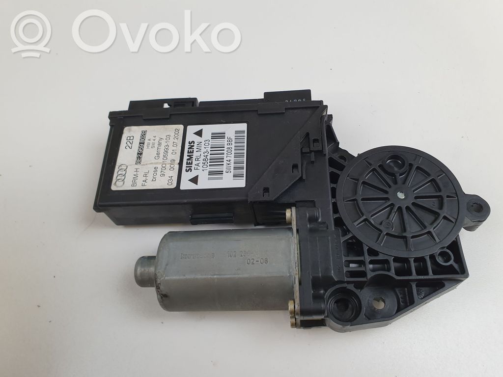 Audi A4 S4 B7 8E 8H Silnik regulatora szyby drzwi przednich 