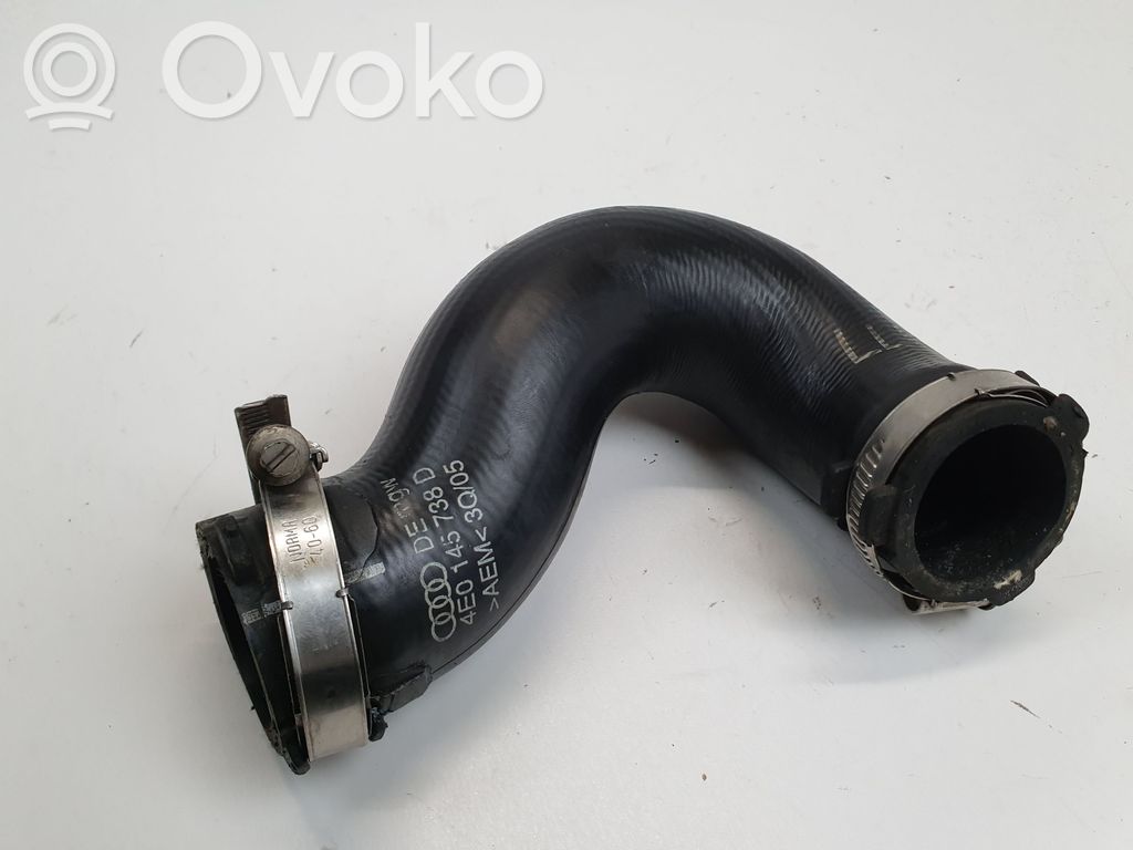 Audi A8 S8 D3 4E Interkūlera šļūtene (-es) / caurule (-es) 