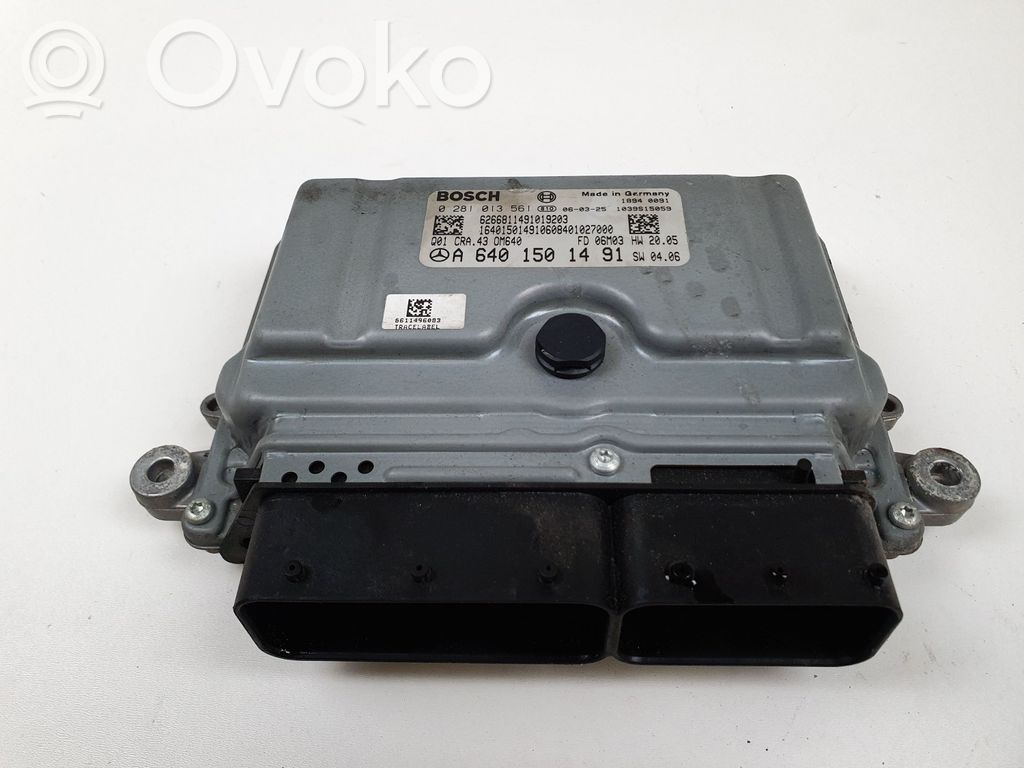 Engine control unit/module   0281013561,A6401501491
