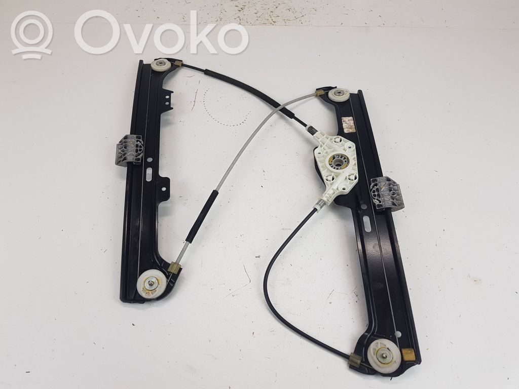 BMW 5 E60 E61 Mécanisme de lève-vitre avant sans moteur 