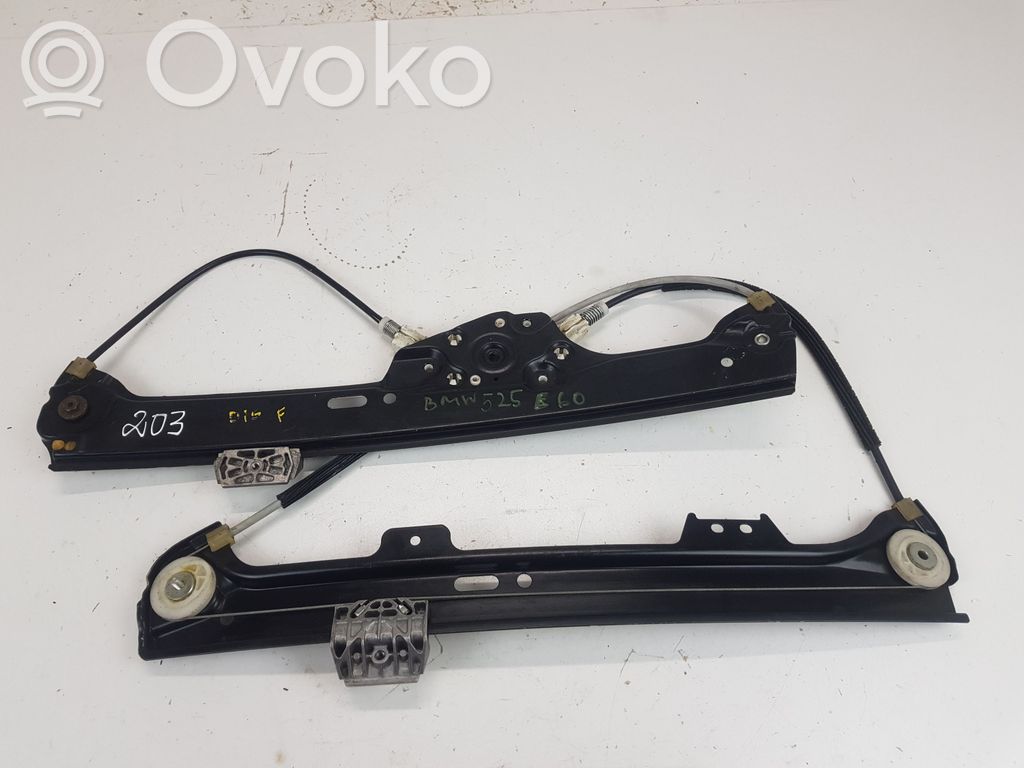 BMW 5 E60 E61 Front window lifting mechanism without motor 