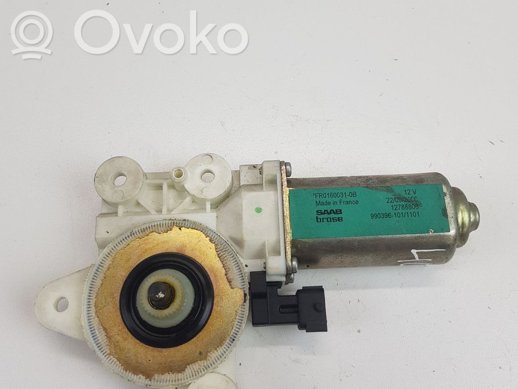 Saab 9-3 Ver2 Silniczek podnoszenia szyby drzwi tylnych 